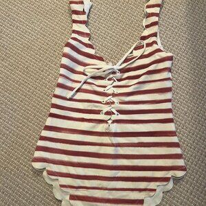 Marysia Striped Palm Springs Maillot